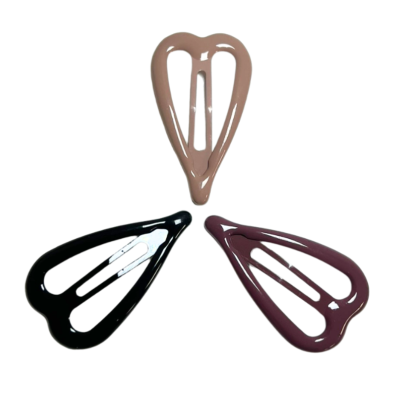 Hair clip heart