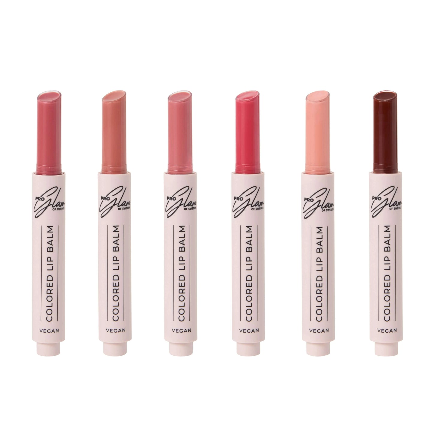 Colored lip balm
