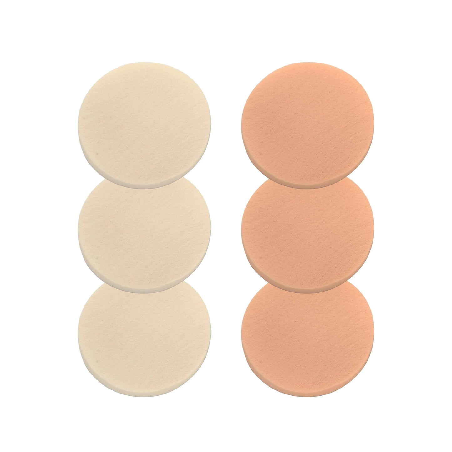 Makeup-sponges round 6-pack