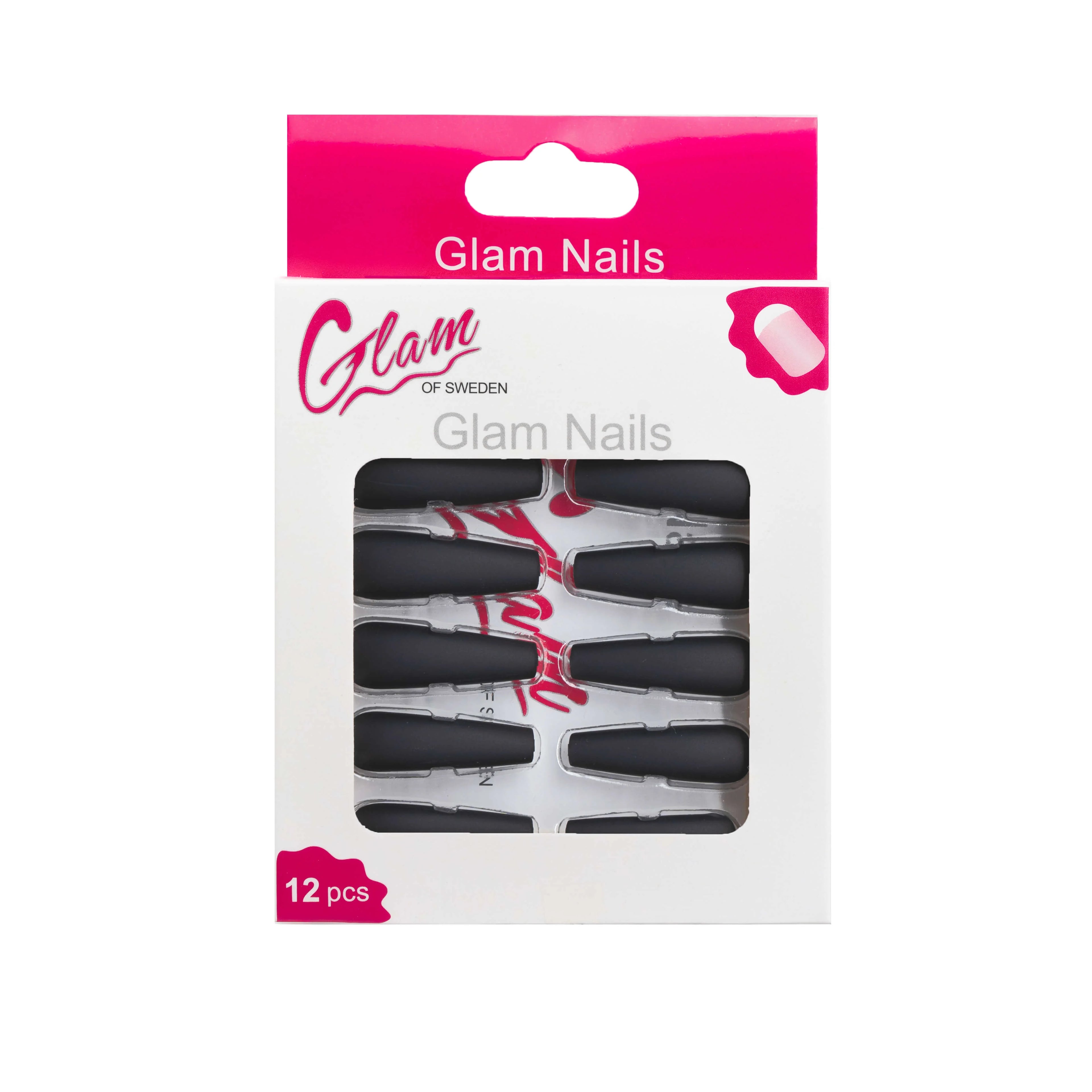Ballerina false nails matte - Glamofsweden