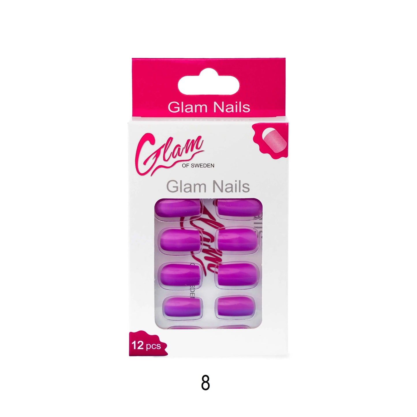False nails colour - Glamofsweden