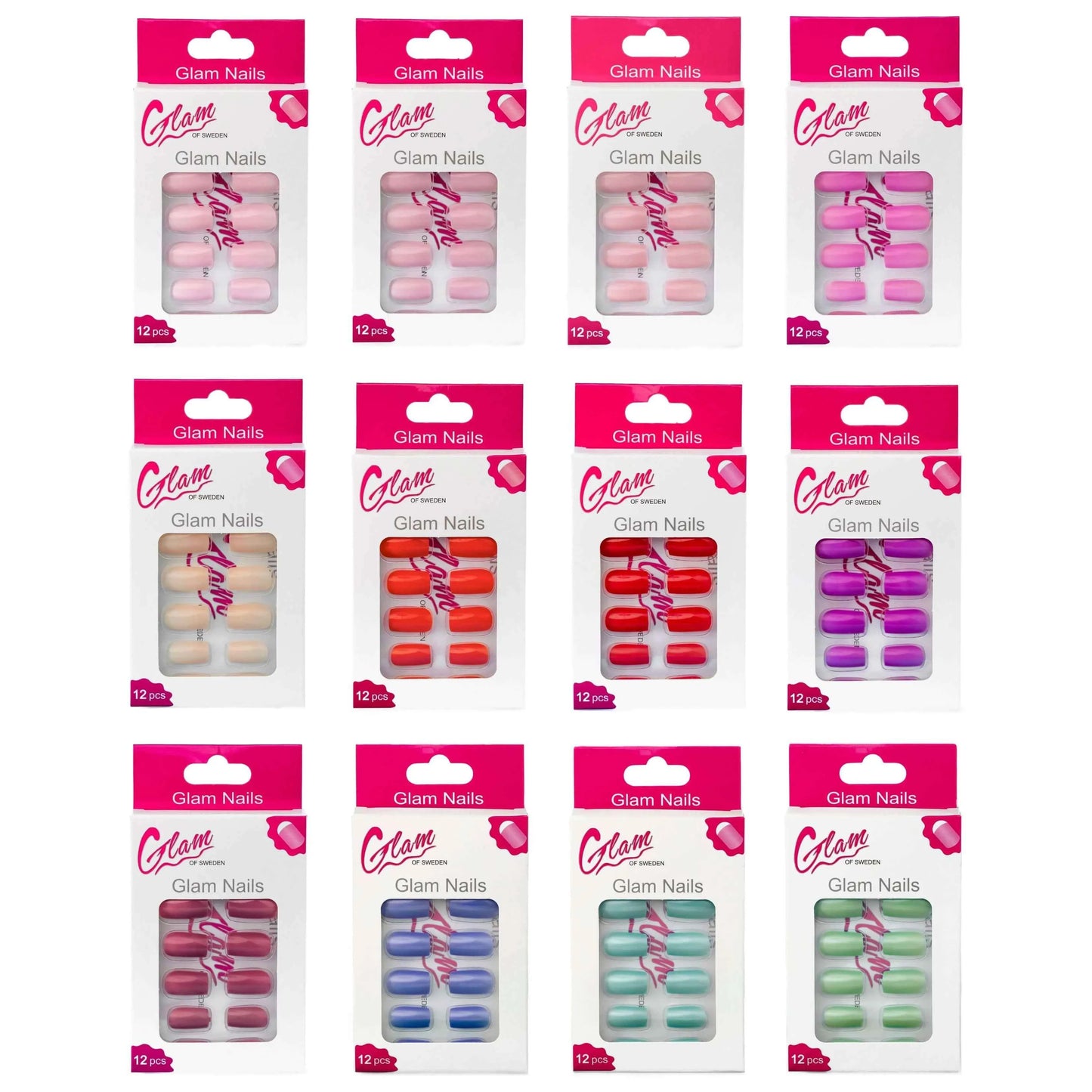 False nails colour