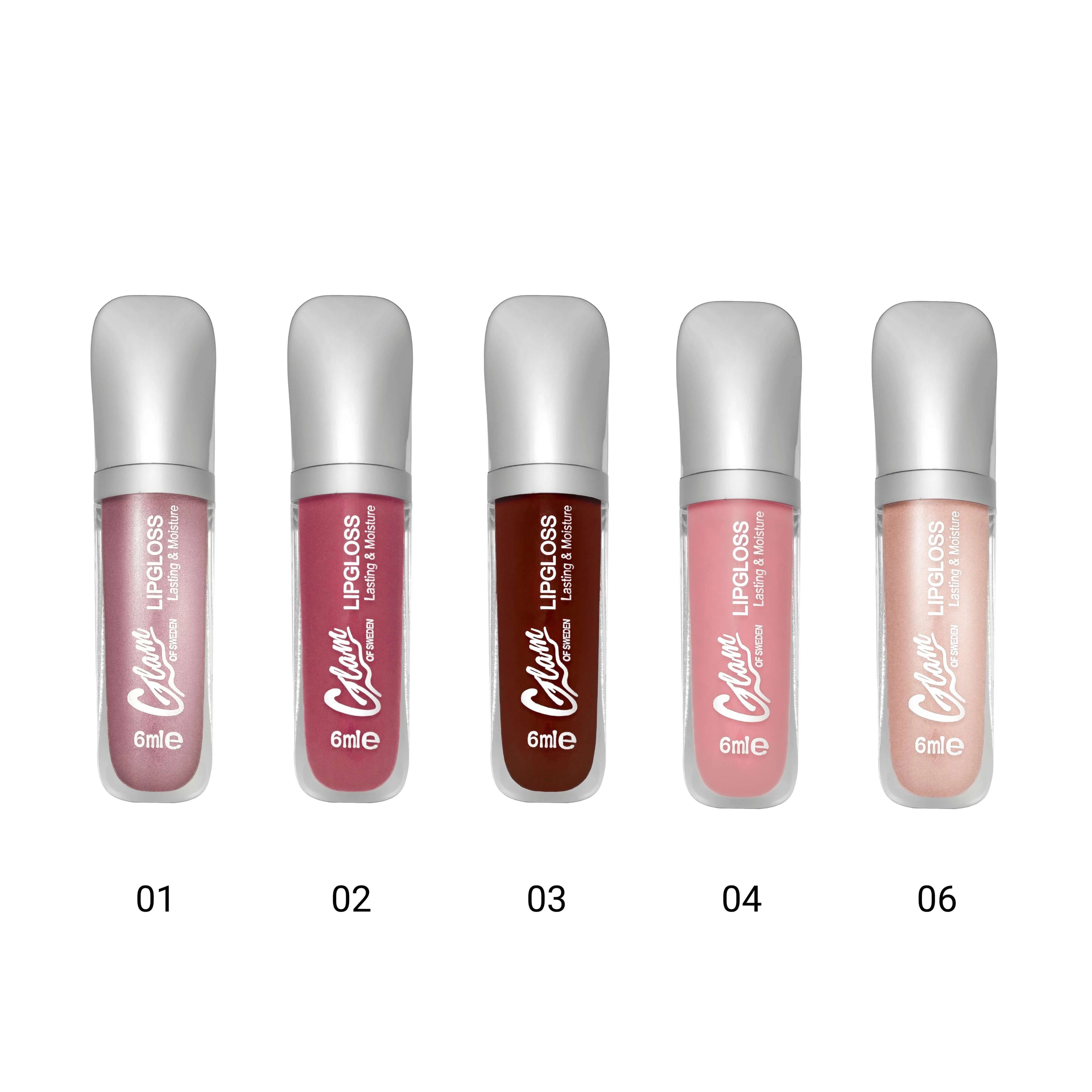 Lipgloss glossy shine - Glamofsweden