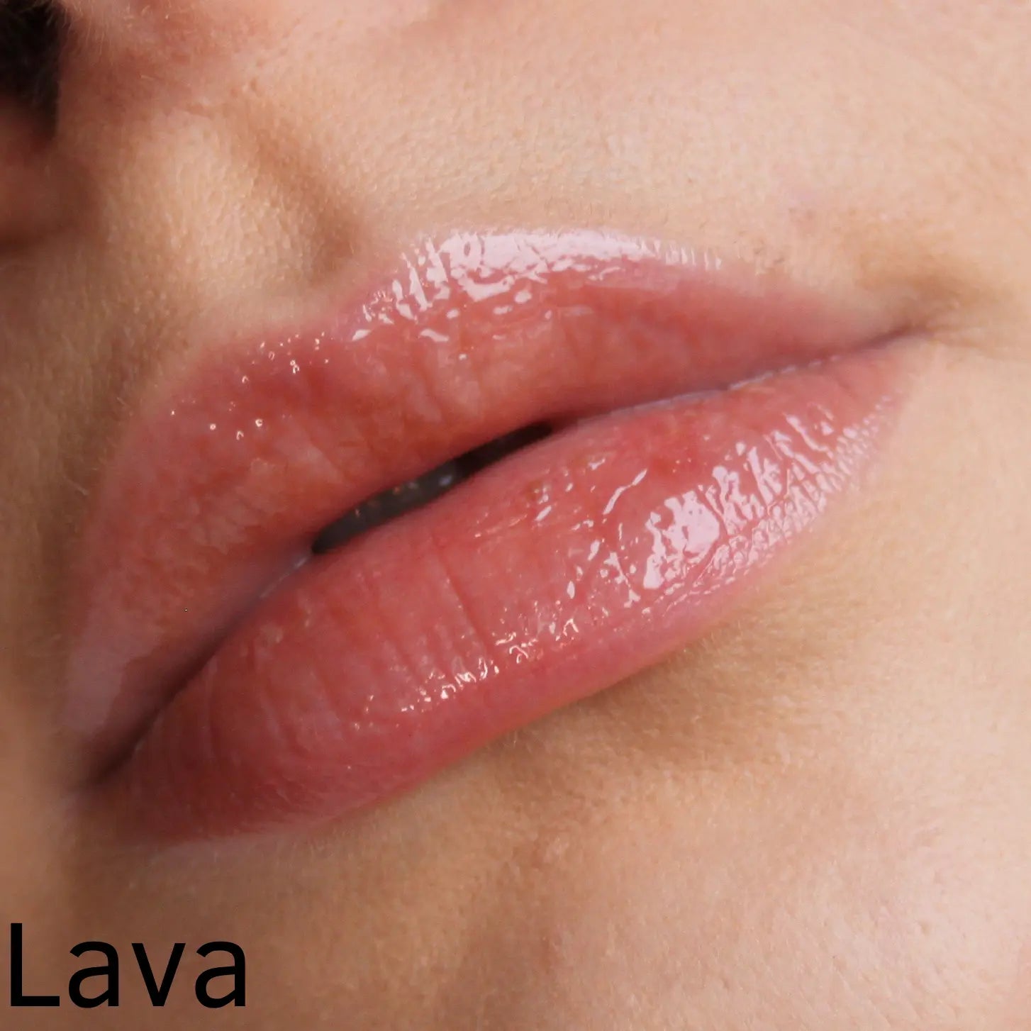 Nude lipgloss - Glamofsweden