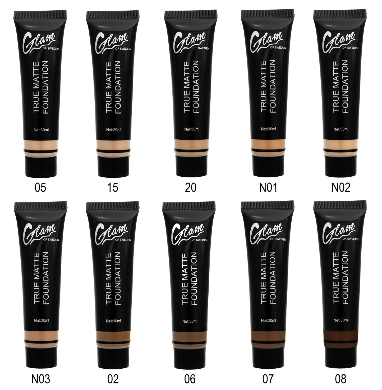 True matte foundation