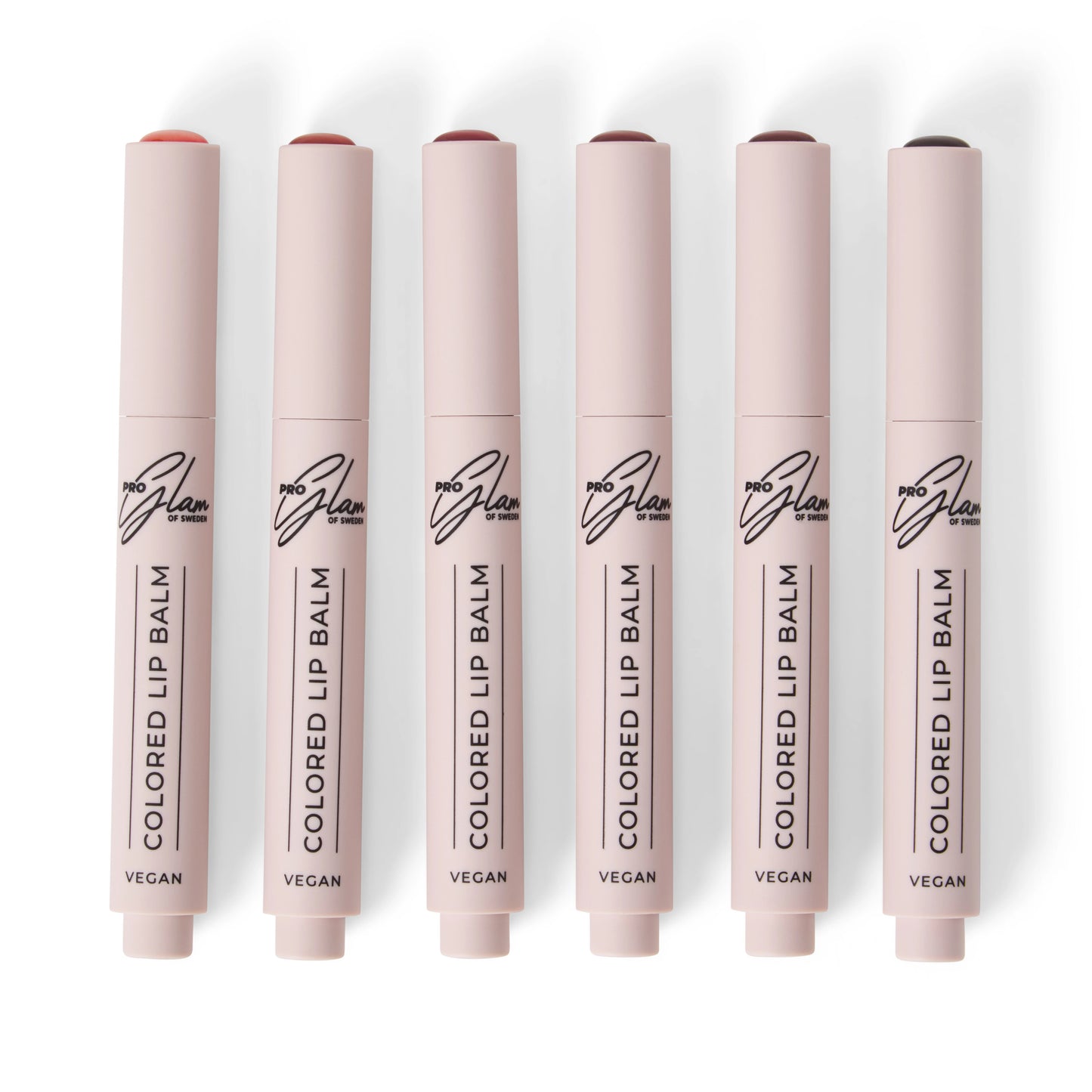 Colored lip balm