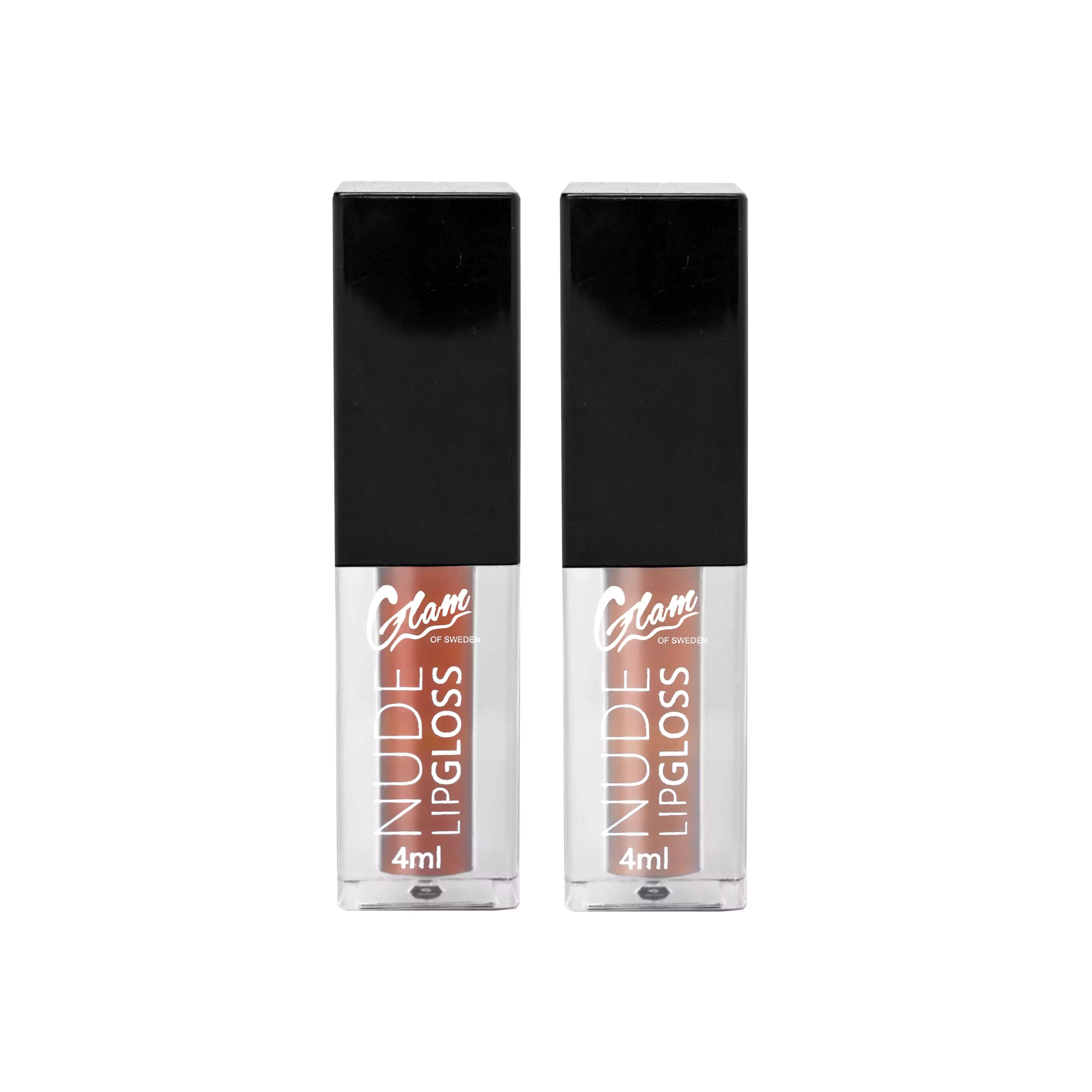Nude lipgloss - Glamofsweden