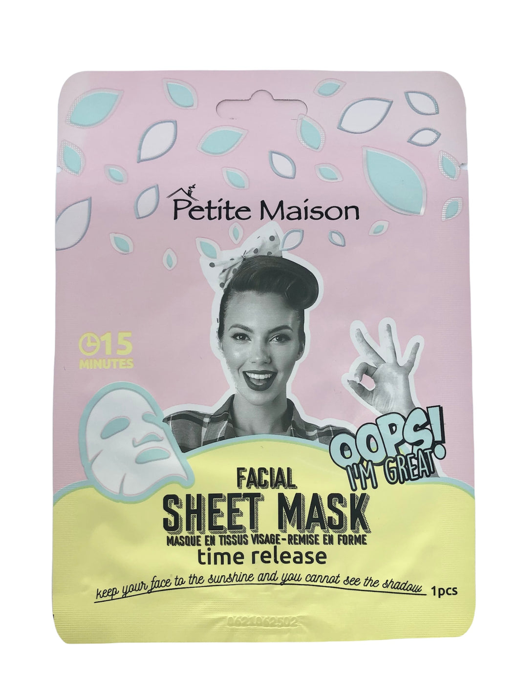 PM Time Release Facial Sheet Mask