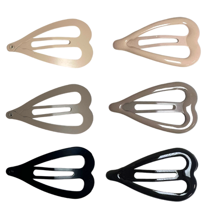 Hair clip heart - Glamofsweden