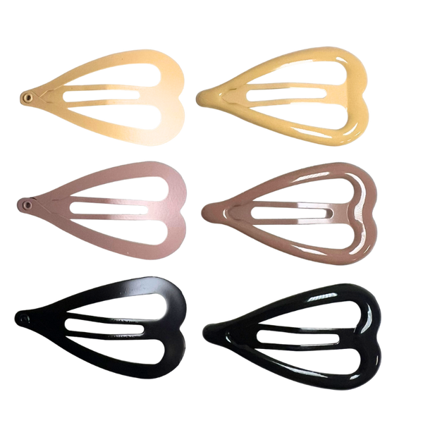 Hair clip heart - Glamofsweden