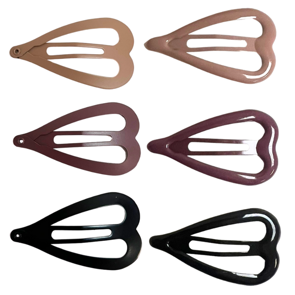 Hair clip heart - Glamofsweden