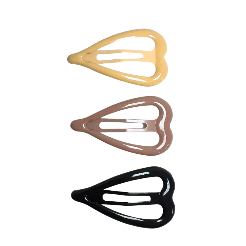Hair clip heart - Glamofsweden