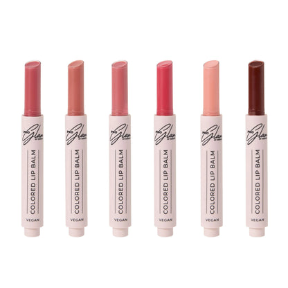 Colored lip balm