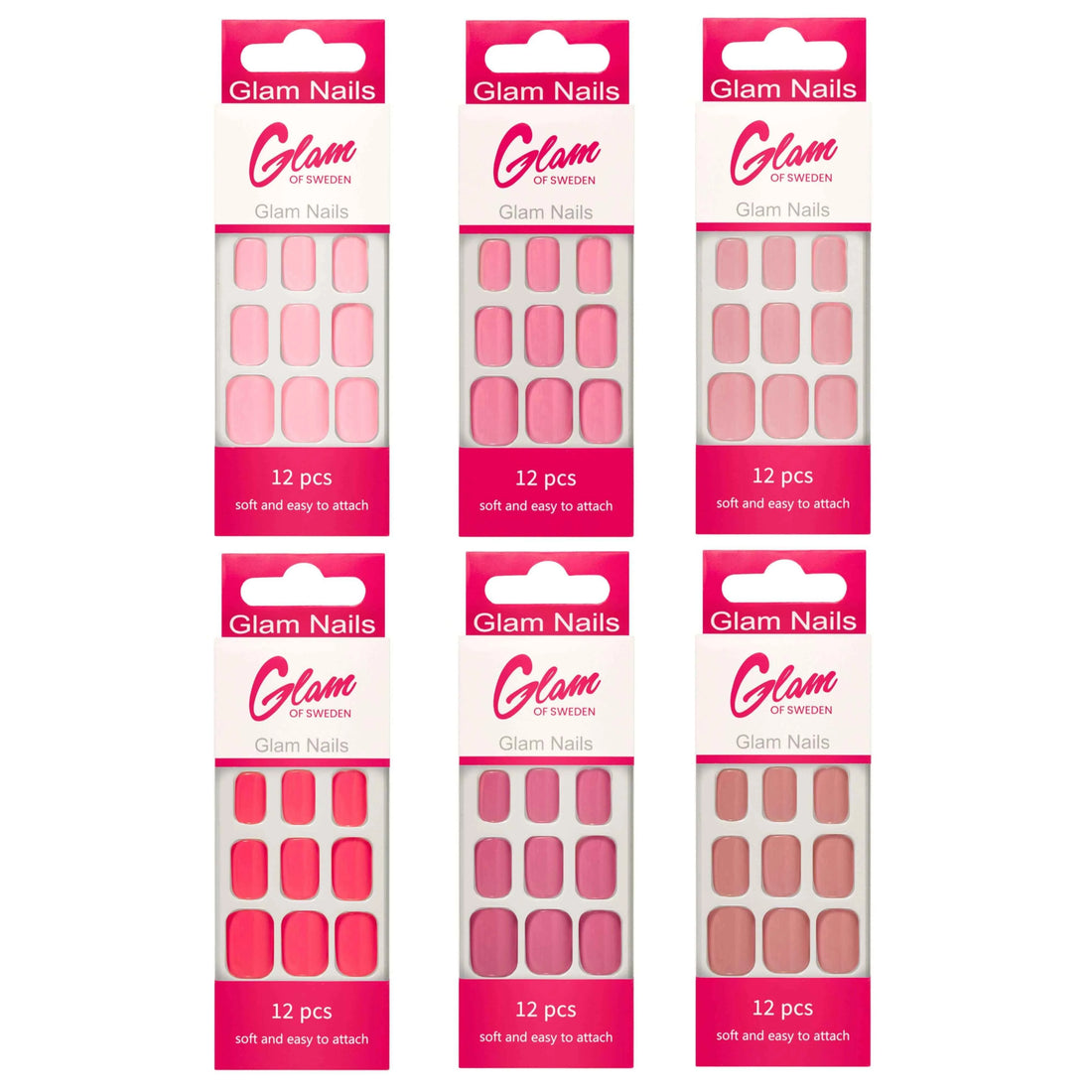 False nails pink