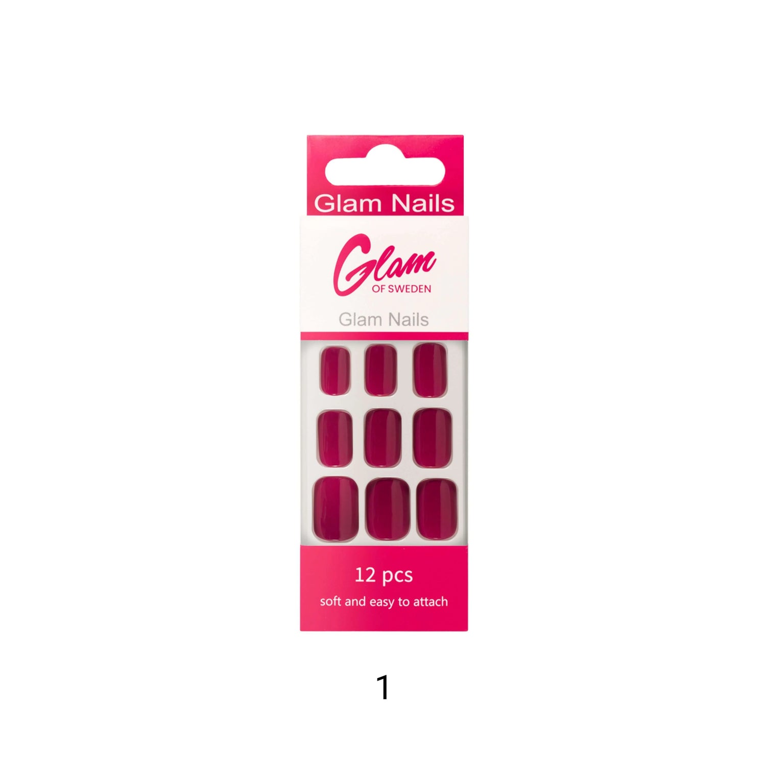 False nails dark - Glamofsweden