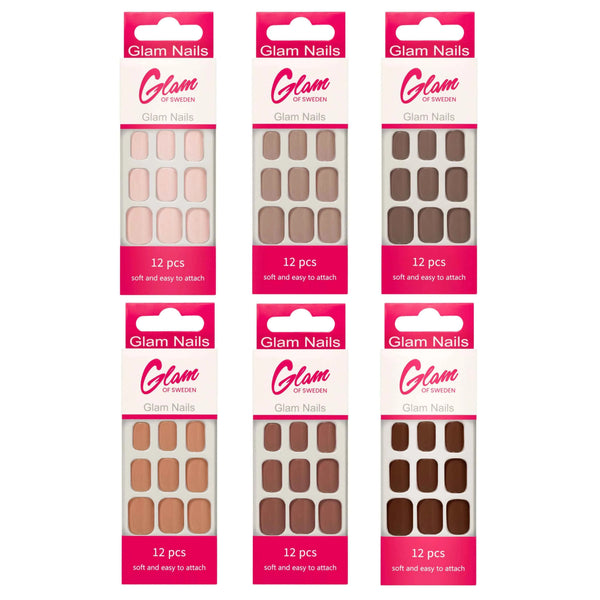 False nails nude - Glamofsweden