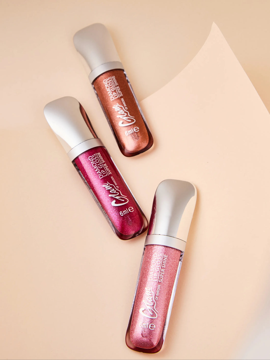 Lipgloss diamond shine - Glamofsweden