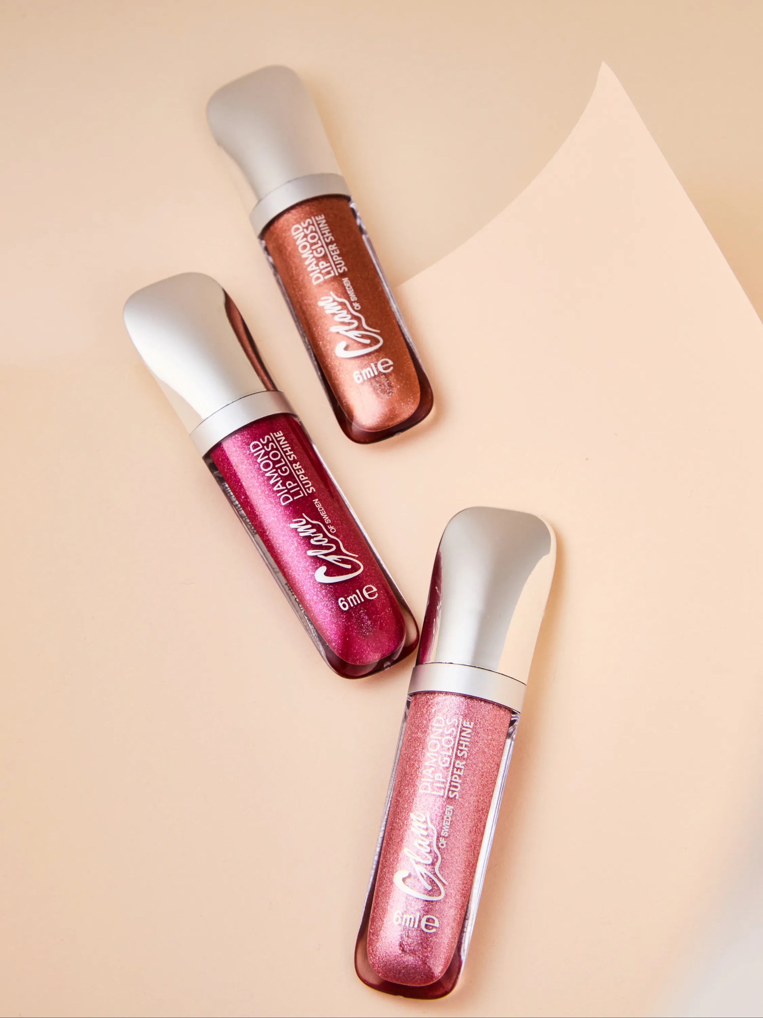 Lipgloss diamond shine - Glamofsweden