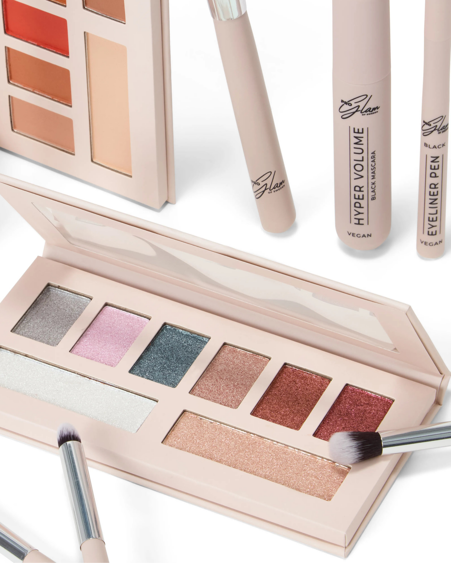 Eyeshadow palette metallic madness