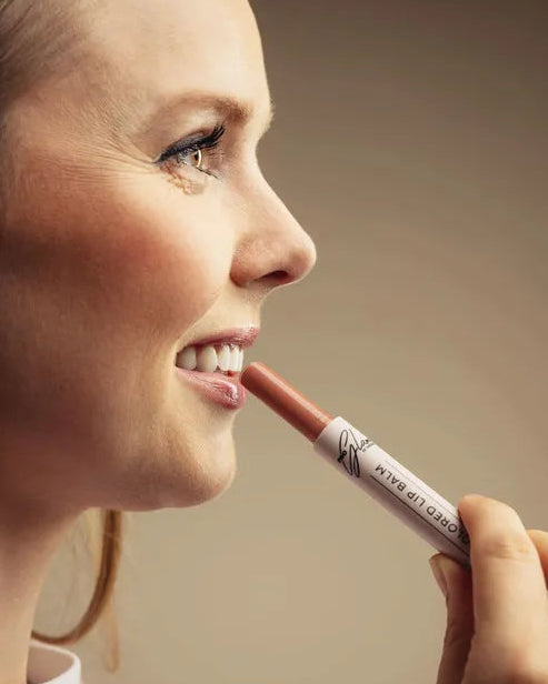 Colored lip balm