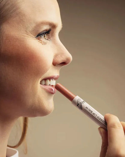 Colored lip balm
