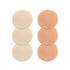 Makeup-sponges round 6-pack - Glamofsweden