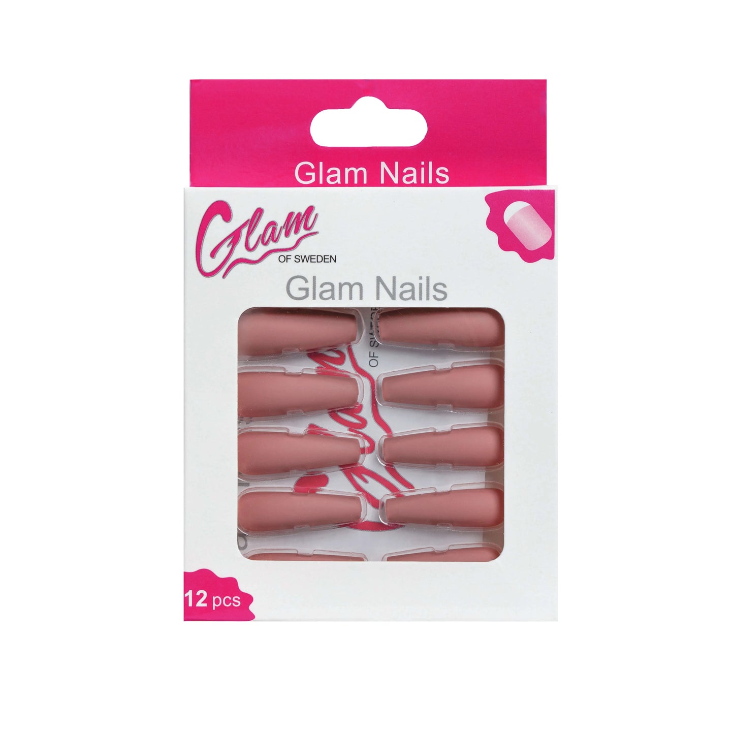 Ballerina false nails matte