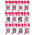 False nails patterned - Glamofsweden