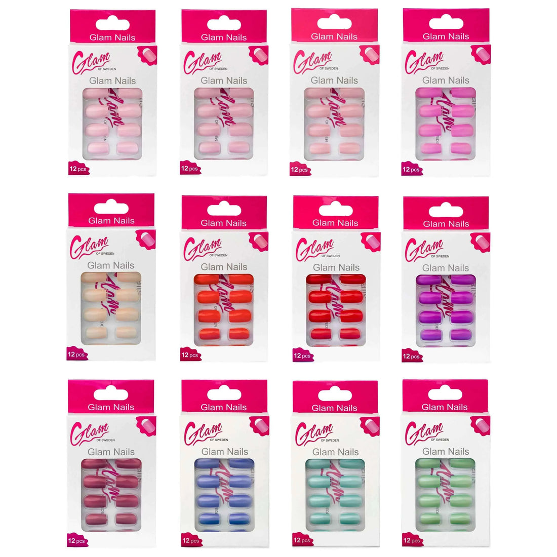 False nails colour