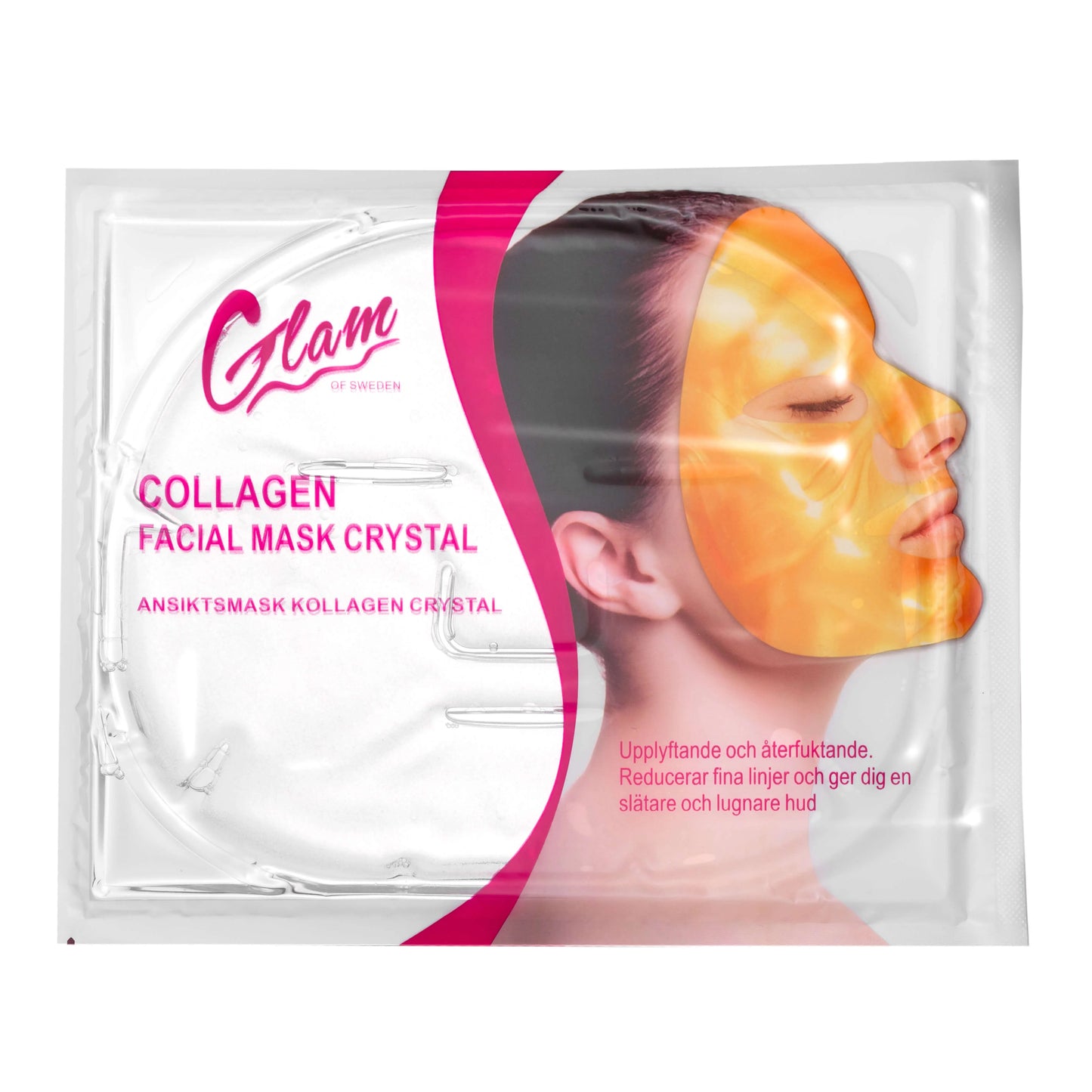 Collagen facial mask crystal