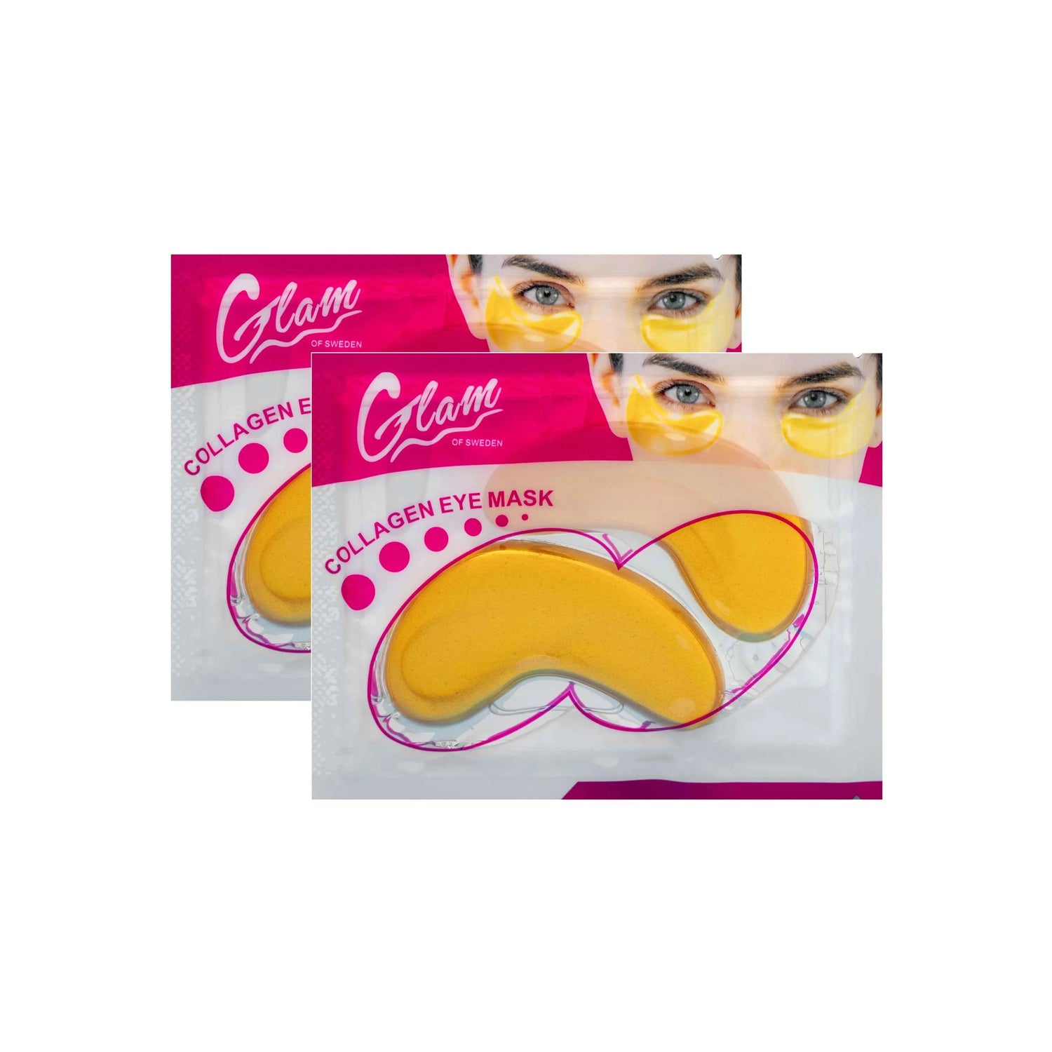 Collagen eye mask gold - Glamofsweden