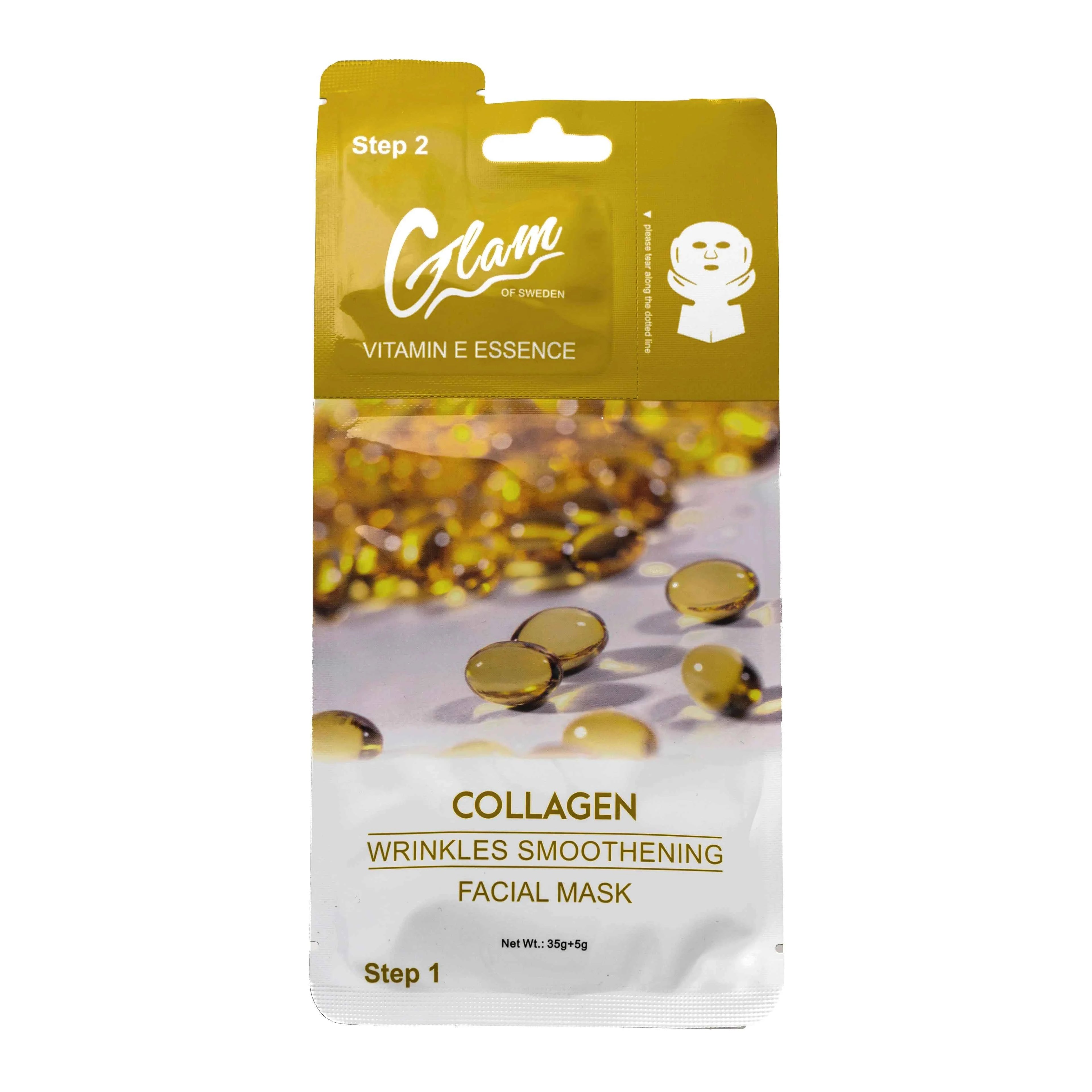 Collagen wrinkles and smoothening facial mask - Glamofsweden