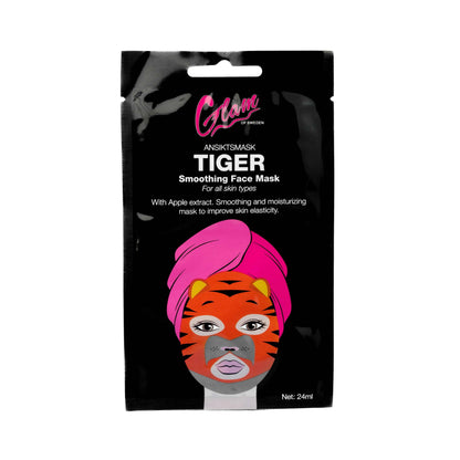 Tiger smoothing face mask - Glamofsweden