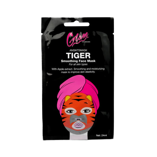 Tiger smoothing face mask