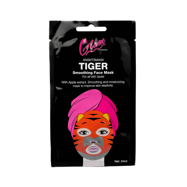 Tiger smoothing face mask - Glamofsweden