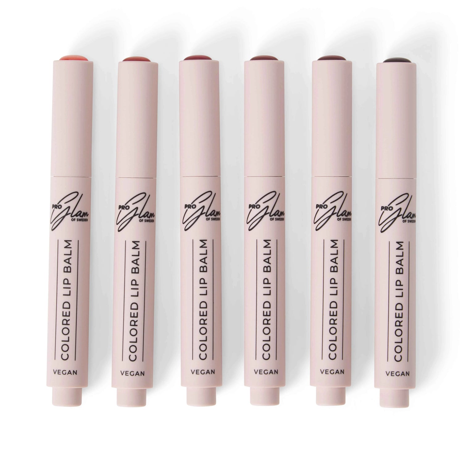 Colored lip balm - Glamofsweden