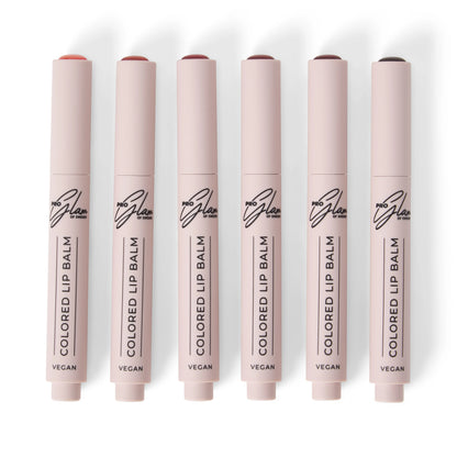 Colored lip balm