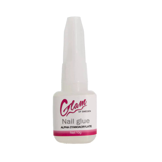 Nail glue with brush