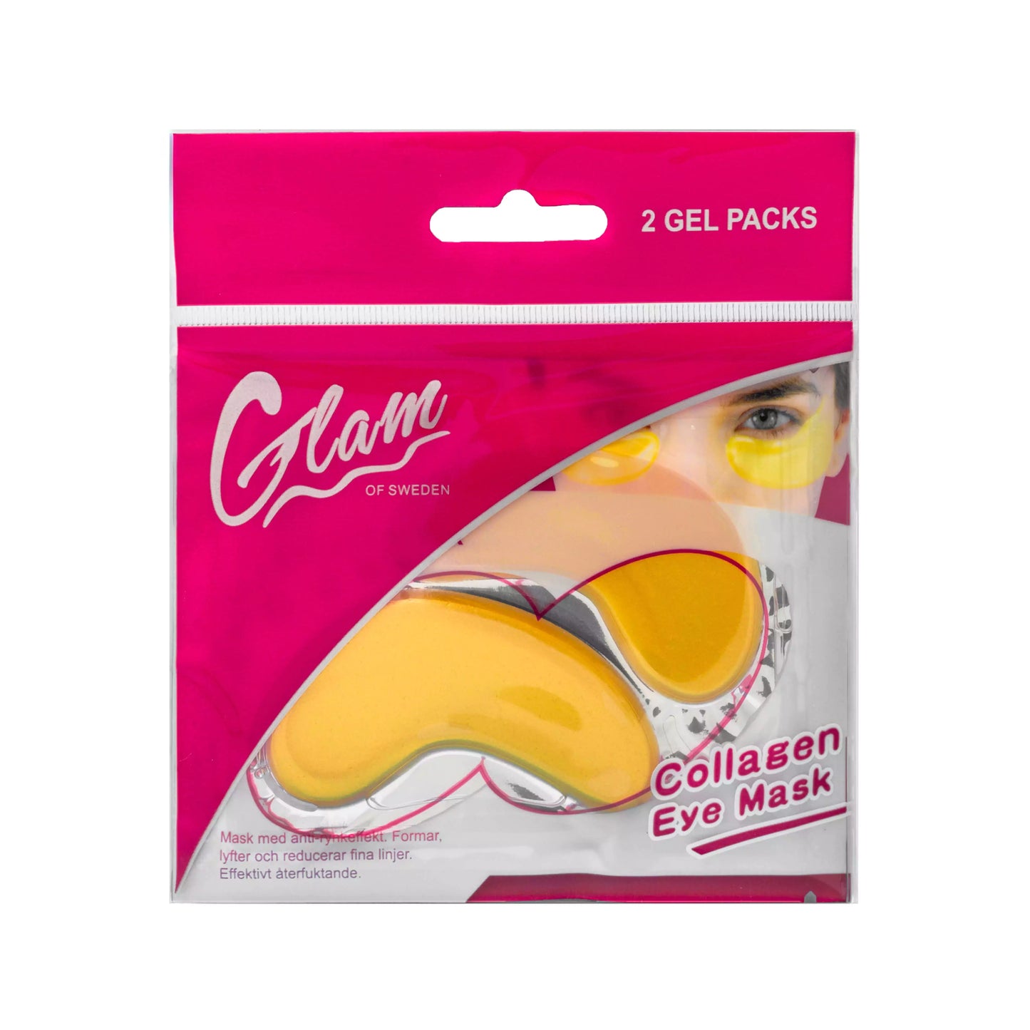 Collagen eye mask gold