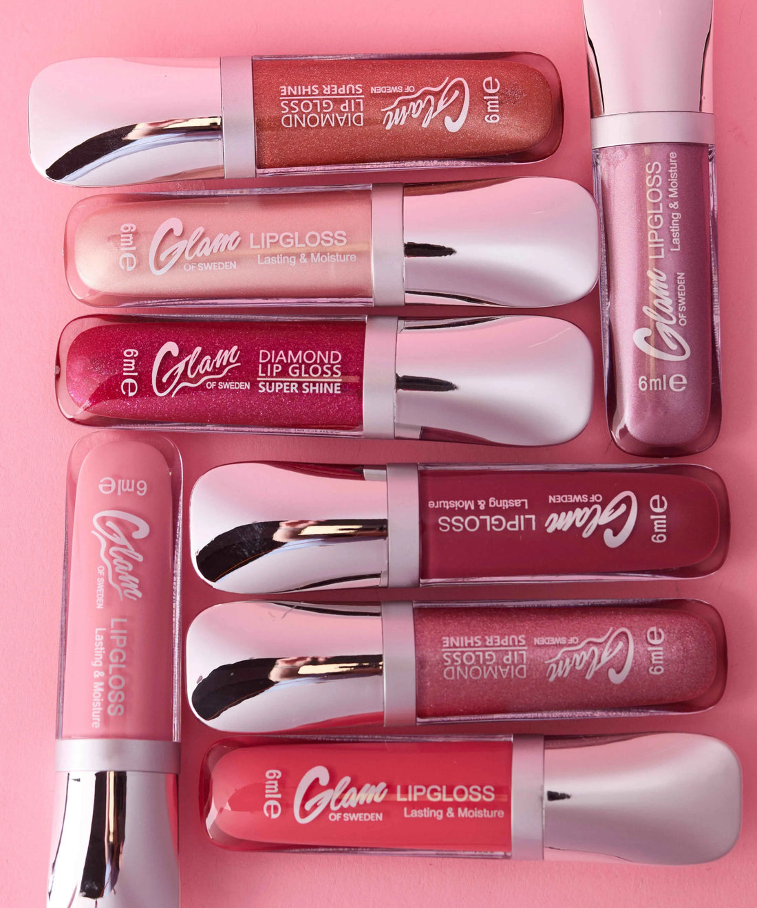 Lipgloss glossy shine - Glamofsweden