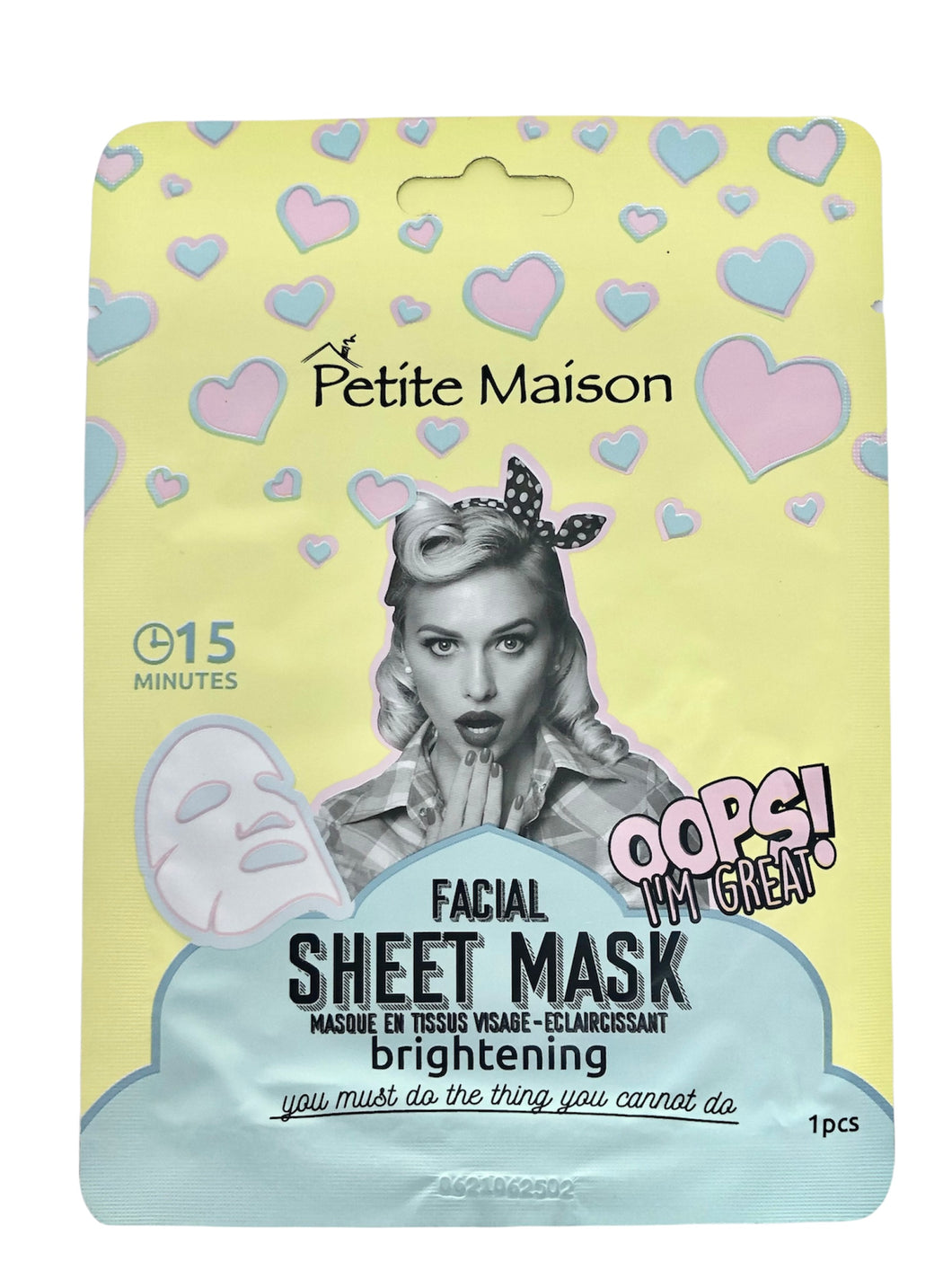 PM Brightening Facial Sheet Mask